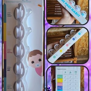 FridaBaby Paci Weaning System (5 Step Weaning System pacifiers)